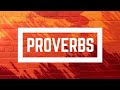 Proverbs: "The Purpose of Proverbs" | Sunday Morning, January 3, 2020