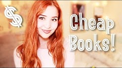 Places To Find Cheap Books! 