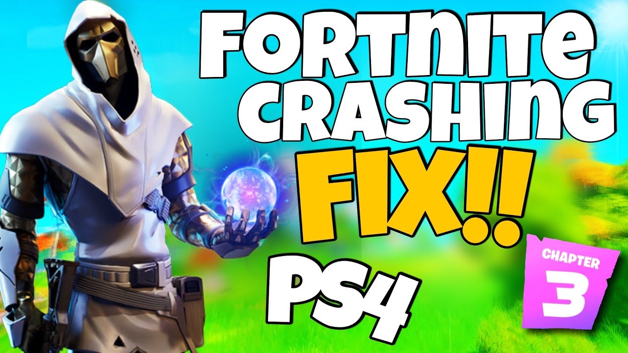 How To Fix Fortnite Crashing on PS4 Chapter 3 - YouTube