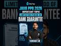 Limitation Period of Bank Guarantee | JAIIB PPB Most Important Topics | JAIIB May 2026 Preparation