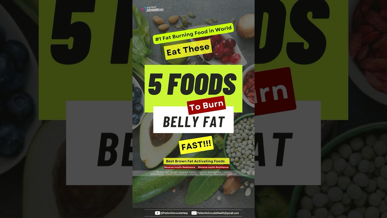 5 продуктов, которые вам НУЖНЫ для быстрого сжигания жира