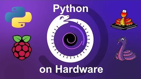Python on Hardware weekly video for December 18, 2024