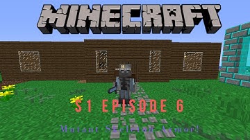 Mutant Skeleton Boss & Armor and House Improvement | Minecraft Modded Season 1 - Episode 6
