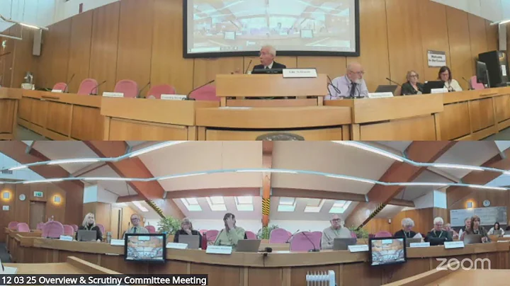 12 03 25 Overview & Scrutiny Committee Meeting