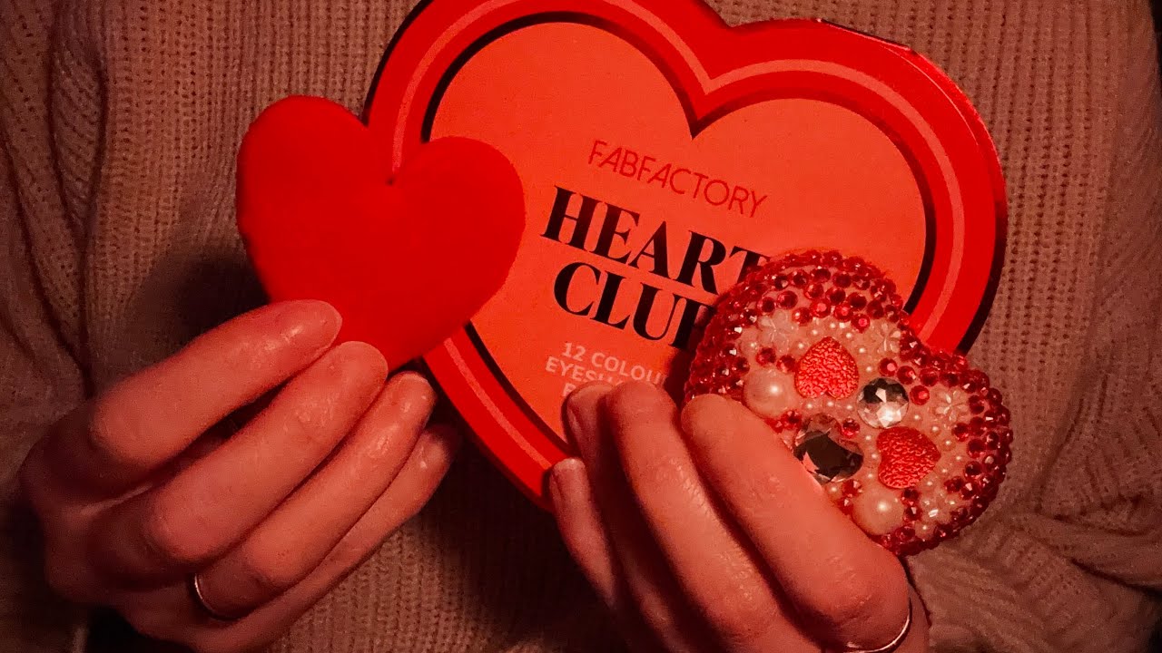 ASMR 🐢 getting you ready for Valentine’s Day [ no talking, no mouthsounds, no tapping ] 