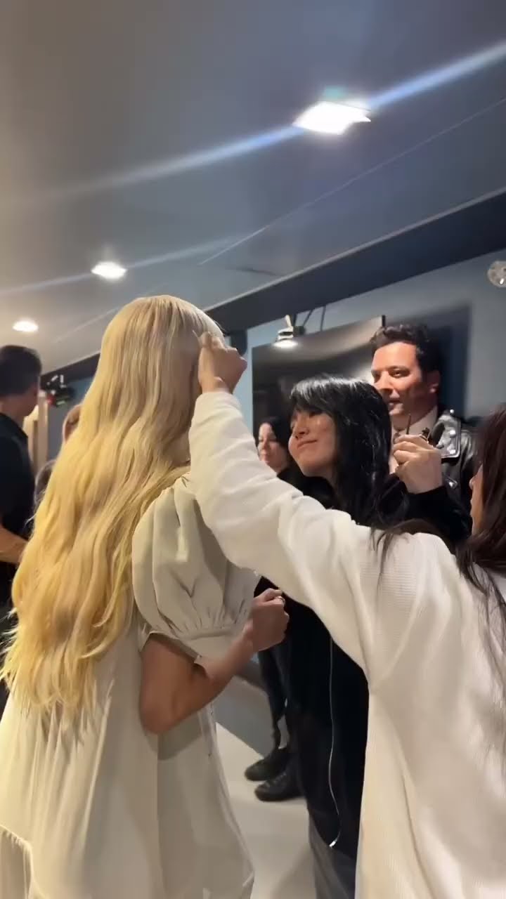 behind the scenes ⚡️ #FallonTonight