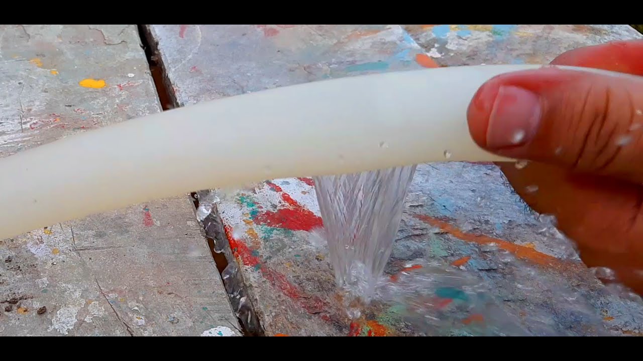 Plastic Pipe Leakage Repair