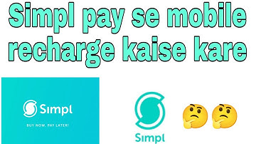 How to recharge mobile using simpl pay later | simpl pay later se mobile recharge kaise kare