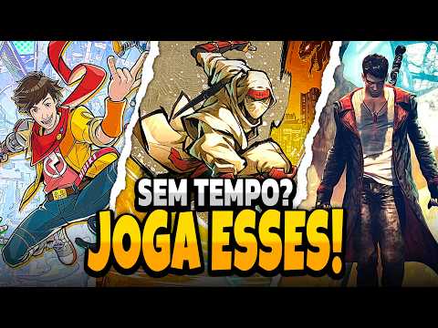 Trabalha o dia todo? Os Melhores Jogos Single Player para Zerar Rápido