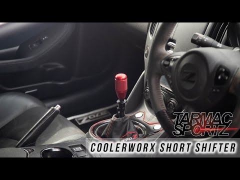 Tarmac Sportz Nissan 370z Coolerworx Short Shifter Install - YouTube