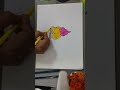 Easy way to colors an 🍦🍦 ice cream 🍨🍨,,😍
