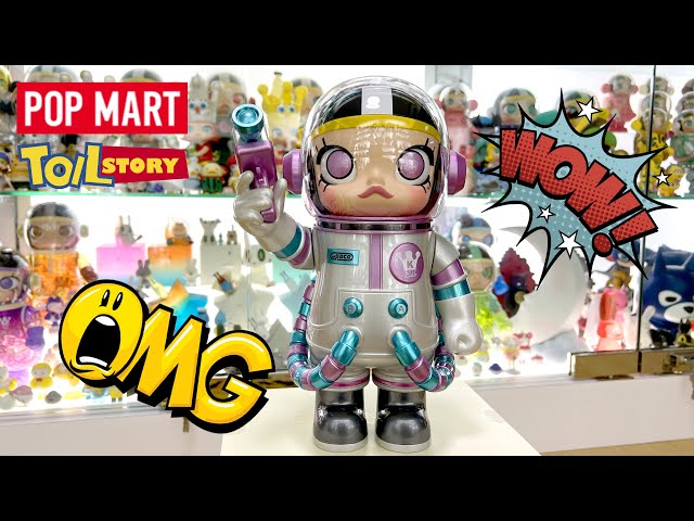 泡泡瑪特｜POPMART - 400% SPACE MOLLY CANDY Unboxing 开箱!! - YouTube