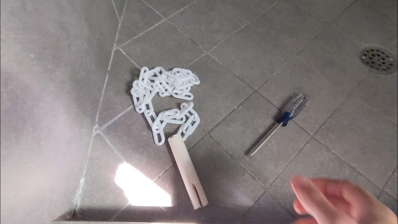 Fix for a Noisy Shower Drain YouTube