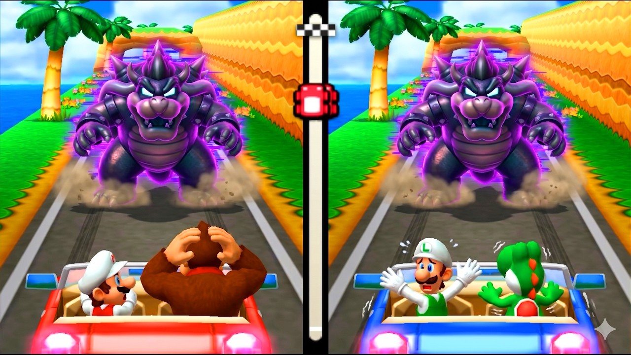 【マリオパーティ100ミニゲームコレクション】究極のミニゲーム対決マリオVsルイージVsヨッシーVsドンキーコング 4K/ UHD