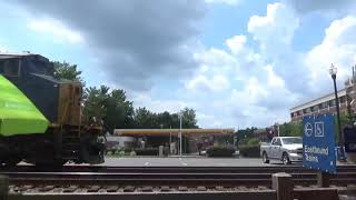 #1363 CSX D765-17 Double Stack Trash train