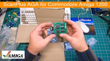 I got ScanPlus AGA and more for Commodore Amiga 1200 / 4000