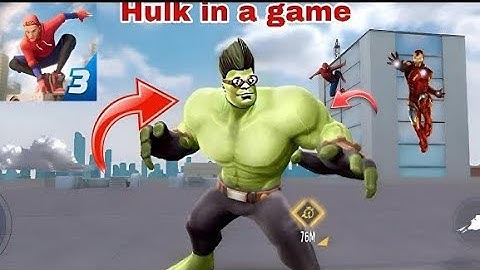 spider fighter 3 new update mobile gameplay in hulk part 8