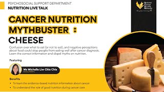Cancer Nutrition Mythbuster: Cheese screenshot 1
