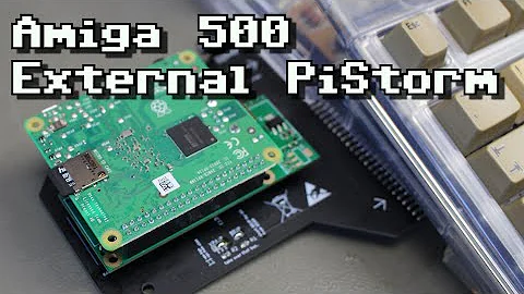 External Amiga 500 PiStorm Accelerator