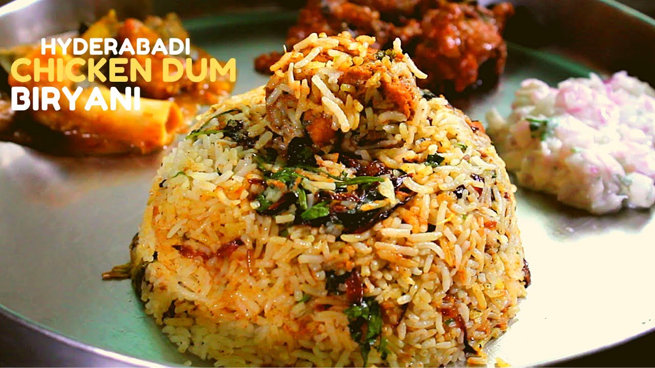 Hyderabadi Chicken Dum BiryaniHow to make Layered Chicken Dum BiryaniTasty Dum BiryaniEid
