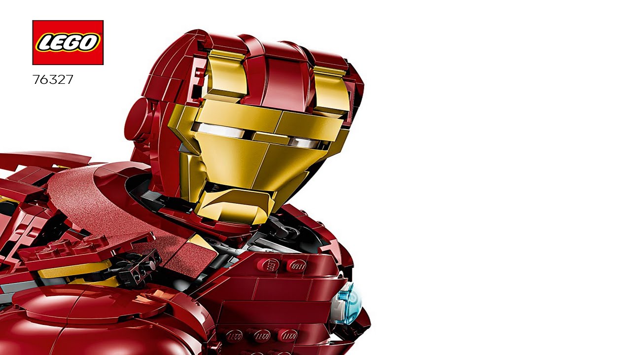 🦸 LEGO instructions 🦸 Super Heroes 🦸 76327 🦸 Iron Man MK4 Bust
