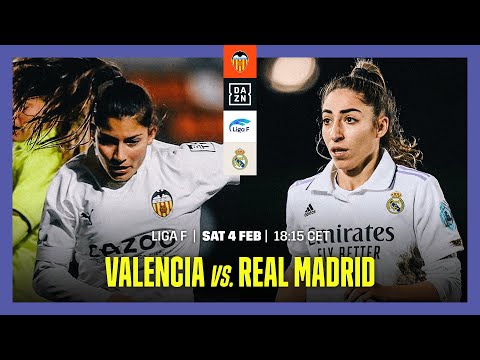 Valencia Vs. Real Madrid | LIGA F 2022-23 Matchday 18  Match