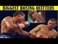 Top 10 Boxers Who Quit During a Fight - PART 2