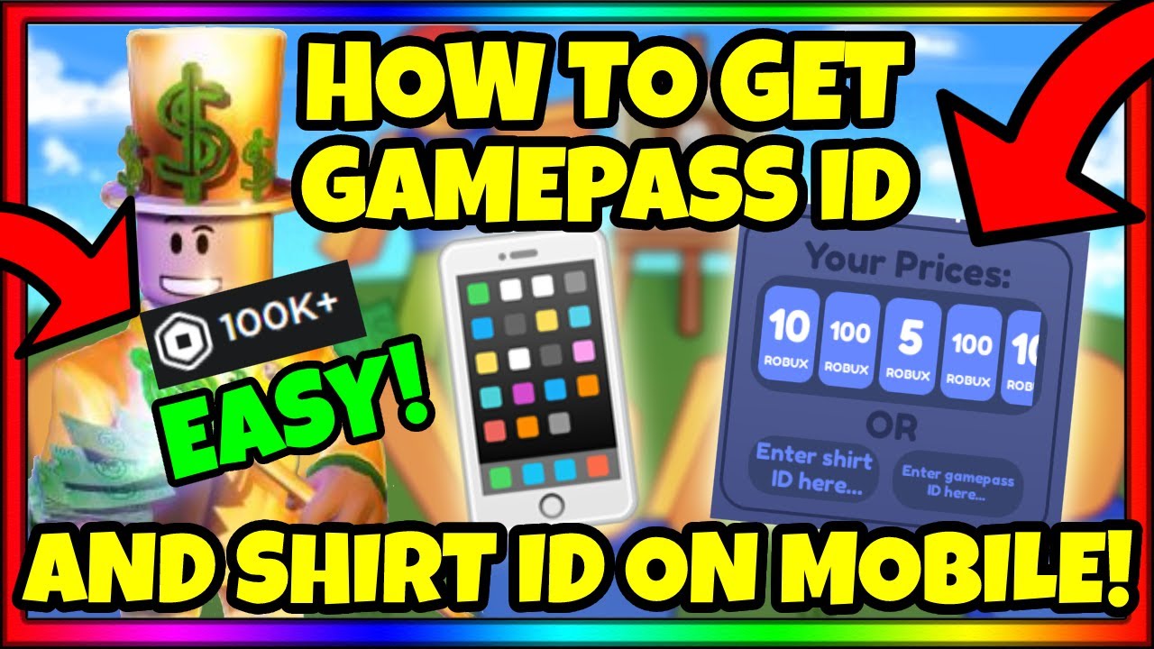 How to make ROBLOX gamepass on mobile 