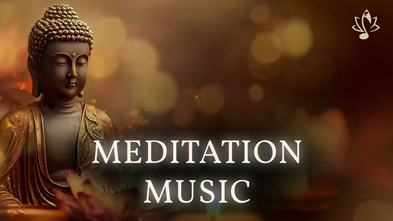 Lotus Buddha Meditation Music 🌸 Deep Inner Peace, Spiritual Healing ...