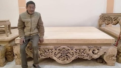 khách hàng liên tục về cơ sở ký duyệt sập gụ thủ công cao cấp tại sập gụ đẹp hân lan