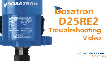 Dosatron D25RE2 Troubleshooting Video