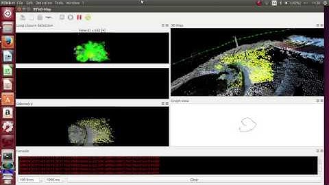 RTAB-Map outdoor test (Kinect2, i5 core)