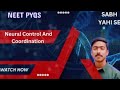 Most Important PYQS | NEET 2025 | Neural Control And Coordination