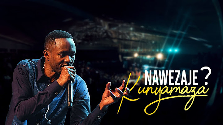 Dr.Ipyana - NAWEZAJE KUNYAMAZA//NAMNA HII SIJAONA