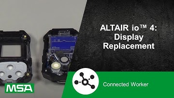 ALTAIR io™ 4: Display Replacement