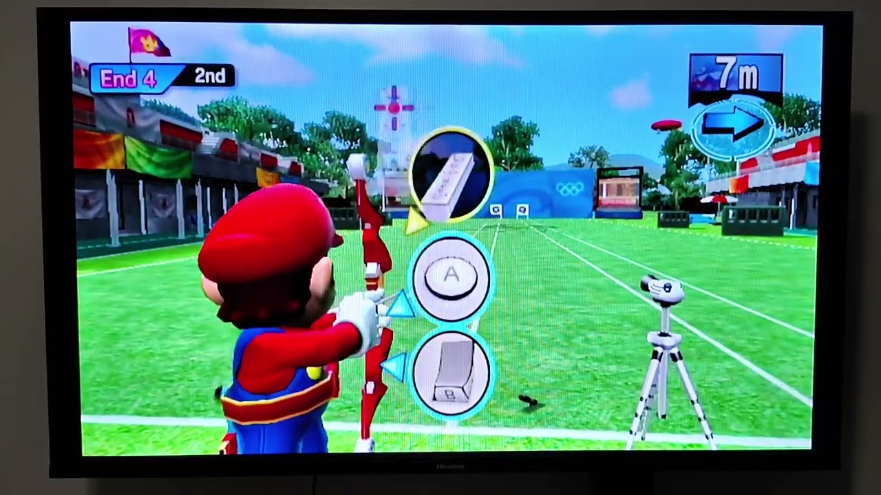 Gaming episode: Mario and Sonic at the Olympic games circuit mode A free 4 circuit Minigames