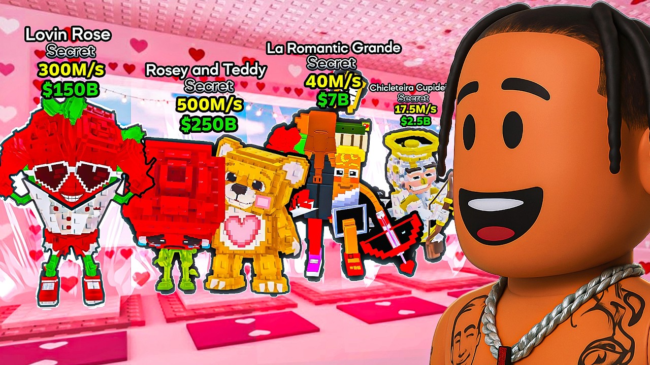 J'OFFRE les BRAINROTS de SAINT VALENTIN à ma COPINE ! ❤️ (elle adore)