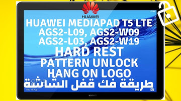 Huawei MediaPad Tab T5 (AGS2-L09, AGS2-W09, AGS2-L03, AGS2-W19) Hard Reset, Pattern Unlock Done