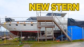 Getting the Rustiest Part of My Boat Ready for Rebuild (Swim Platform)