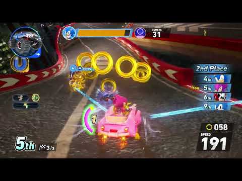 Sonic Racing Crossworlds: 35th Anniversary Festival Race #9 (Radical Highway) [4K]