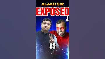 Alakh Sir Exposed 😡 Nv Sir vs pw I was not expecting this from Alakh Sir NV Sir #nvsir #alakhpandey
