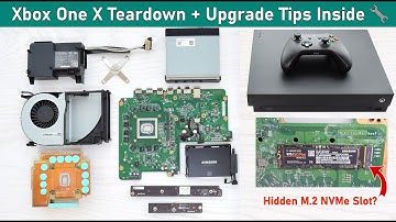 Xbox One X Disassembly & Upgrade Guide – NVMe SSD Slot, Thermal Pads, Cleaning & More