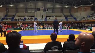 Female final (Marina Sobanina - Lilla Herczeg) on the 5th World Championship IKO Matsushima
