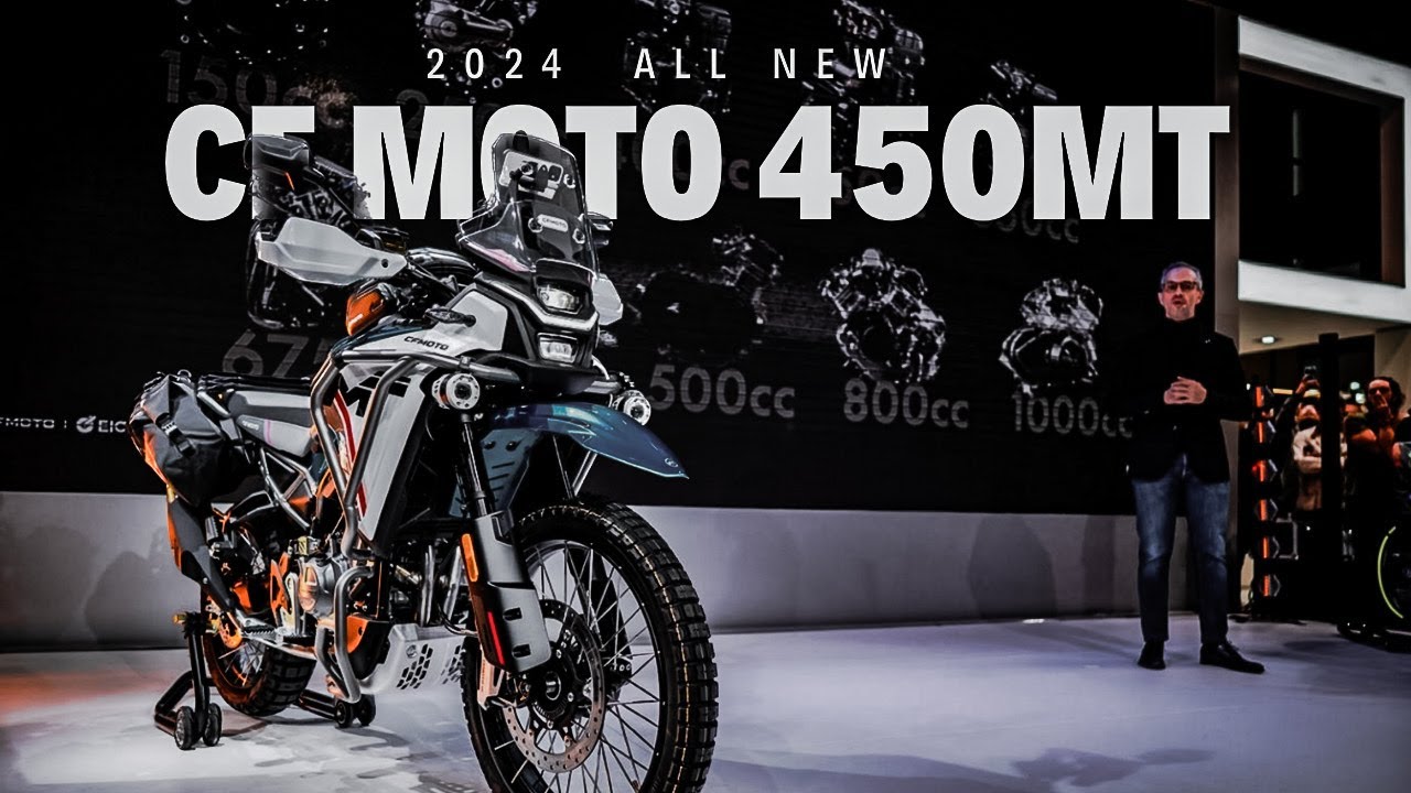 2024 ALL NEW CFMOTO 450MT ADVENTURE ANNOUNCED!! - YouTube