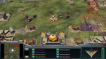 Command & Conquer Generals Zero Hour - The Great Resistance - Base Perspective Fast Forward