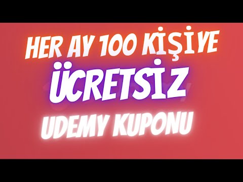 Ücretsiz Udemy Kursu