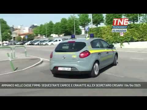 AMMANCO NELLE CASSE FIMMG: SEQUESTRATE CAMICIE E CRAVATTE ALL'EX SEGRETARIO CRISARA' | 04/04/2025