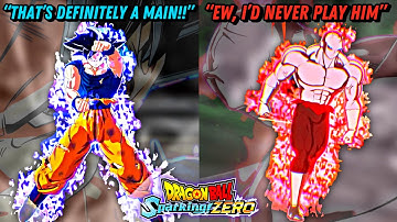 I Ranked EVERY Character in Sparking! Zero To Find My MAIN!!