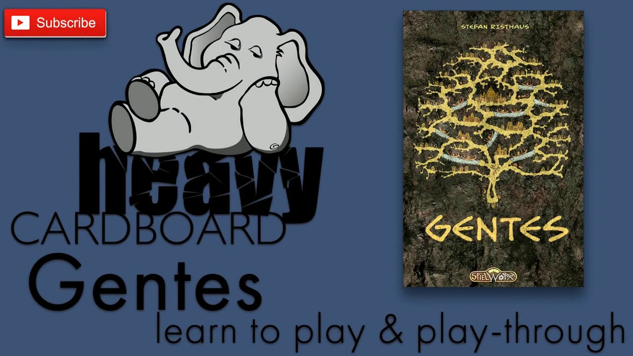 Gentes 3p Play-through, Teaching, & Roundtable discussion by Heavy Cardboard
