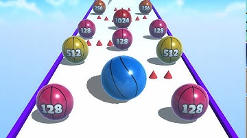 Ball Merge 2048 - All Levels Ball Gameplay Android, iOS  ( Level 424 - 433 )